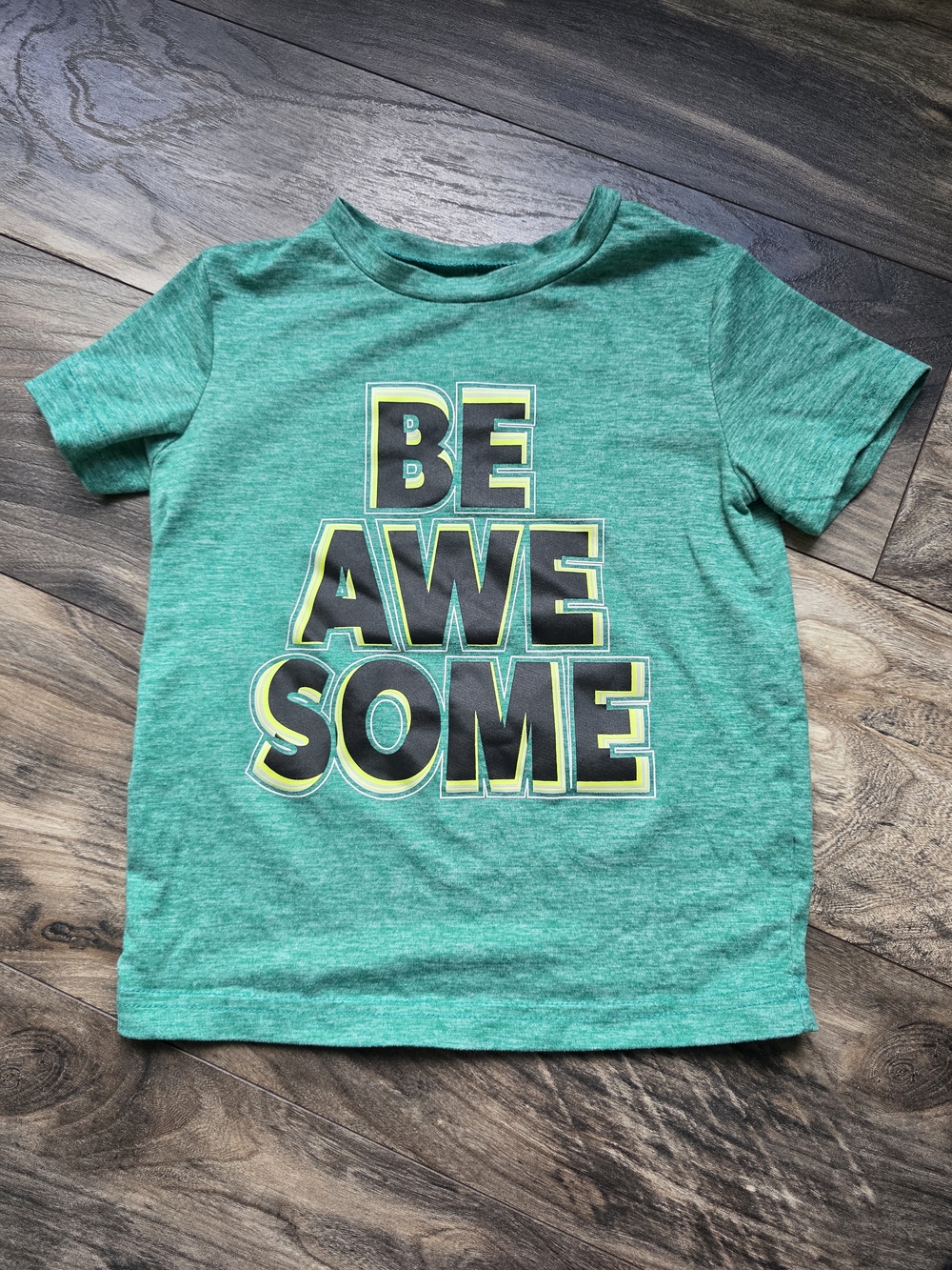 jumping beans Green 'BE AWESOME' Graphic Tee